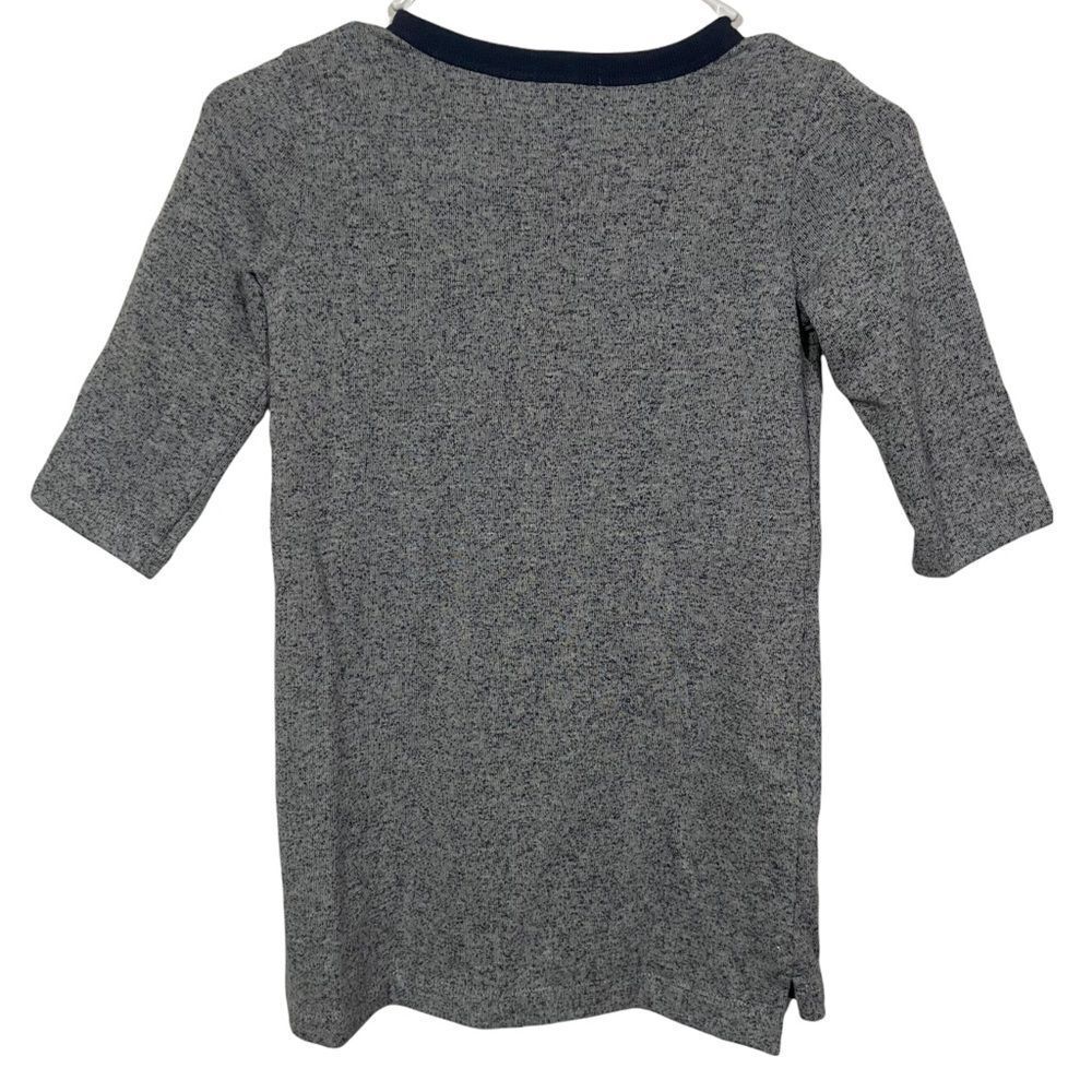 CrewCuts Grey Ruffle Half Sleeve Sweater - Picture 2 of 3